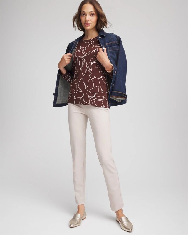 Floral Touch of Cool Layering Tee - image 2
